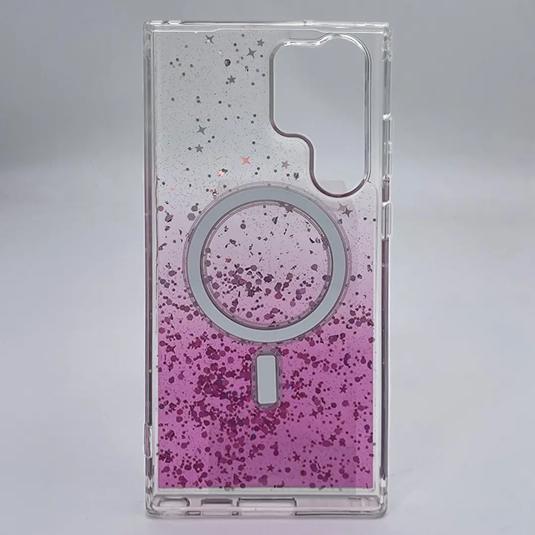 Samsung Galaxy S24 Ultra Bling MagSafe Twotone Eco Pink